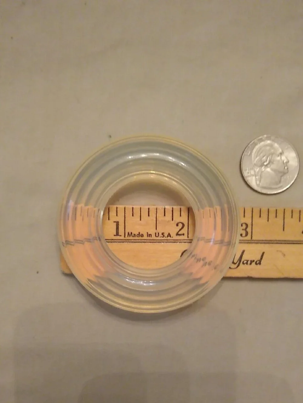 Clear Silicone C-ring